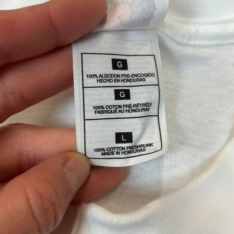 Fruit Of The Loom × Vintage Vintage Y2K Nasonex Allergy Relief Spray Drug Promo Shirt L Size US L / EU 52-54 / 3 - 6 Thumbnail