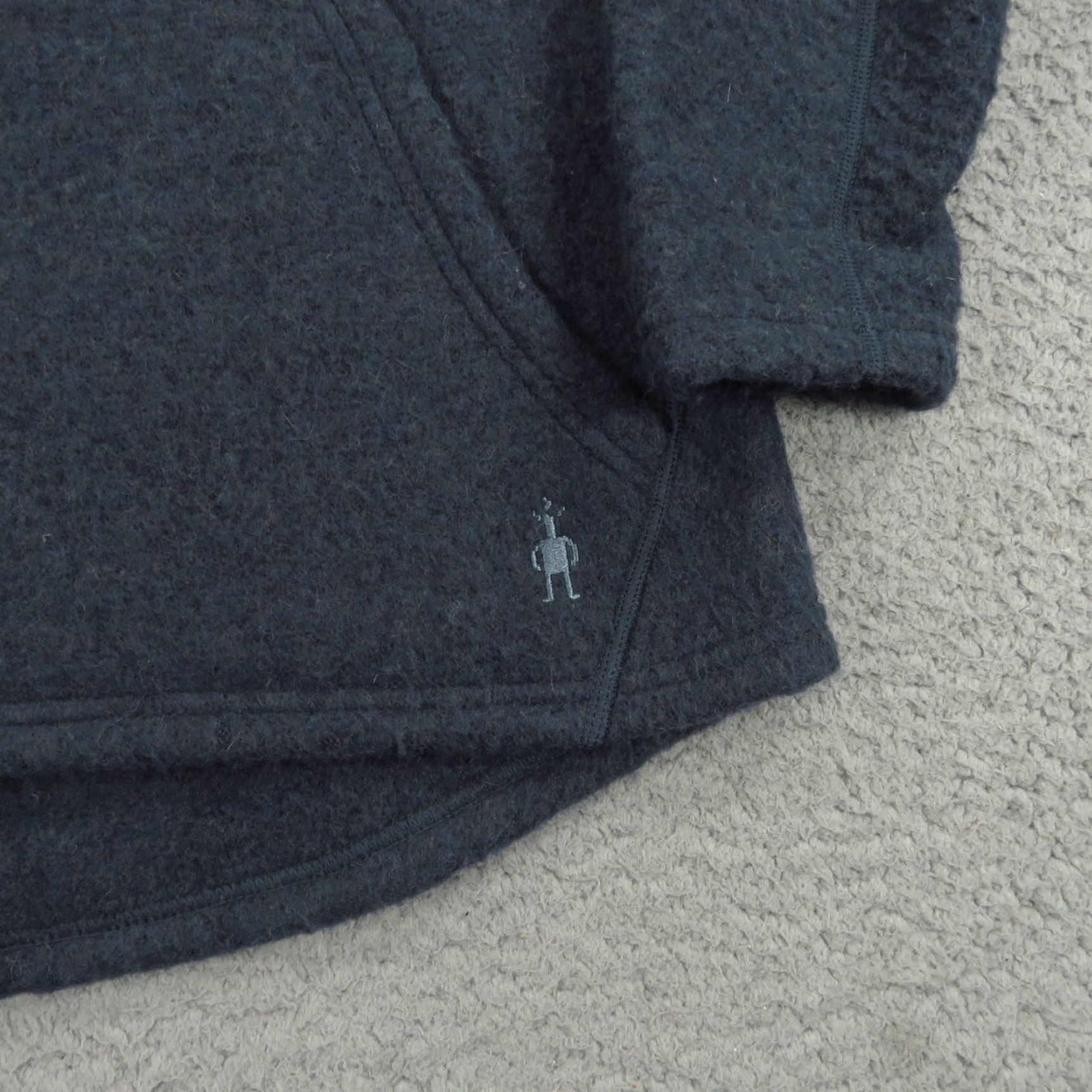 Smartwool VINTAGE SmartWool Womens Small Sweater Twilight Blue Merino Cowl Turtle Pullover Pouch Size S / US 4 / IT 40 - 3 Thumbnail