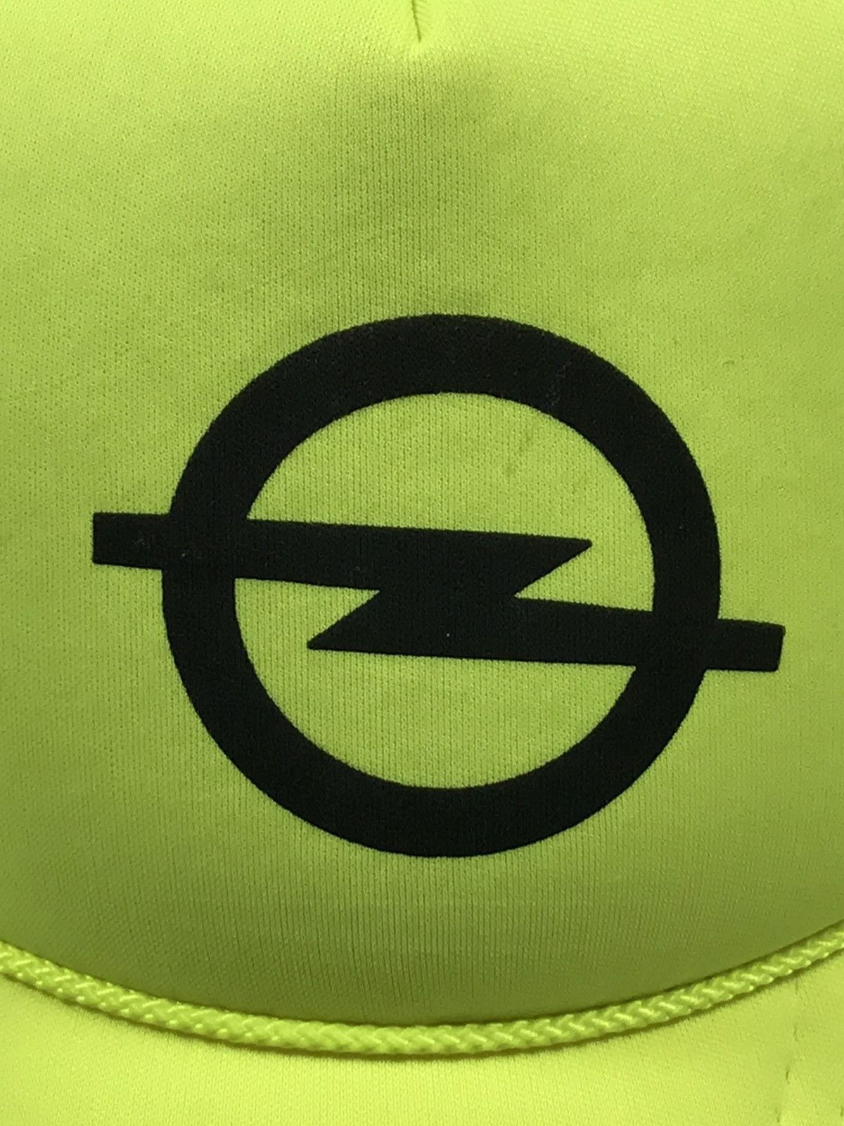 Vintage Vintage 90s Opel Logo Neon Racing Cap Hat Streetwear Size ONE SIZE - 4 Thumbnail