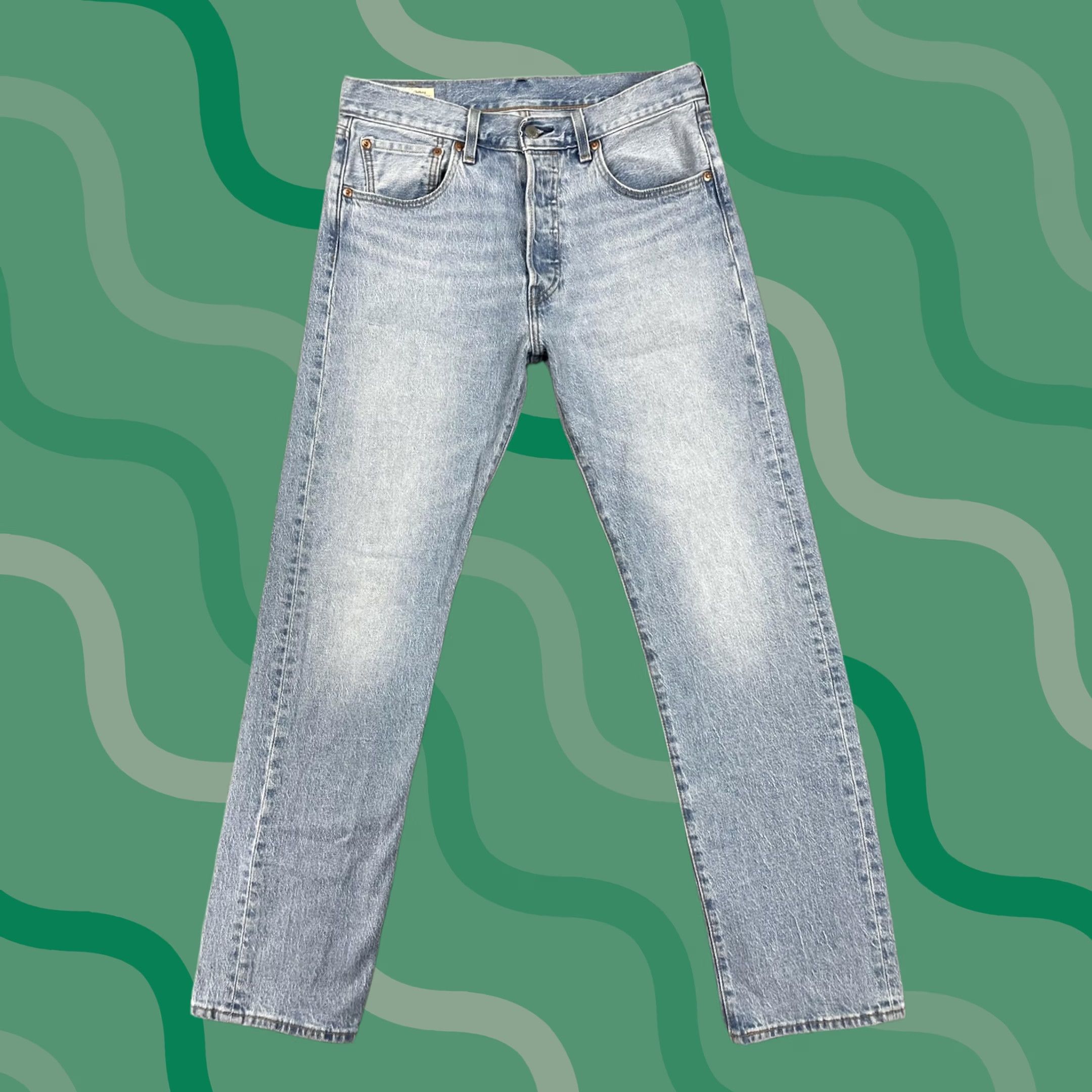 Levi's × Undercover Undercover x Levi's light darkness 501 baggy