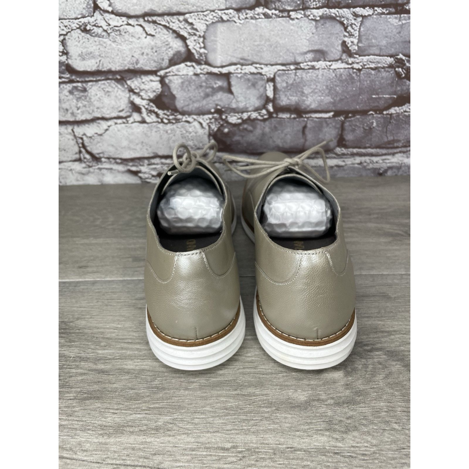 Cole Haan Cole Haan Original Grand Pearl Metallic Oxfords Shoes Women Size US 8 / IT 38 - 4 Thumbnail