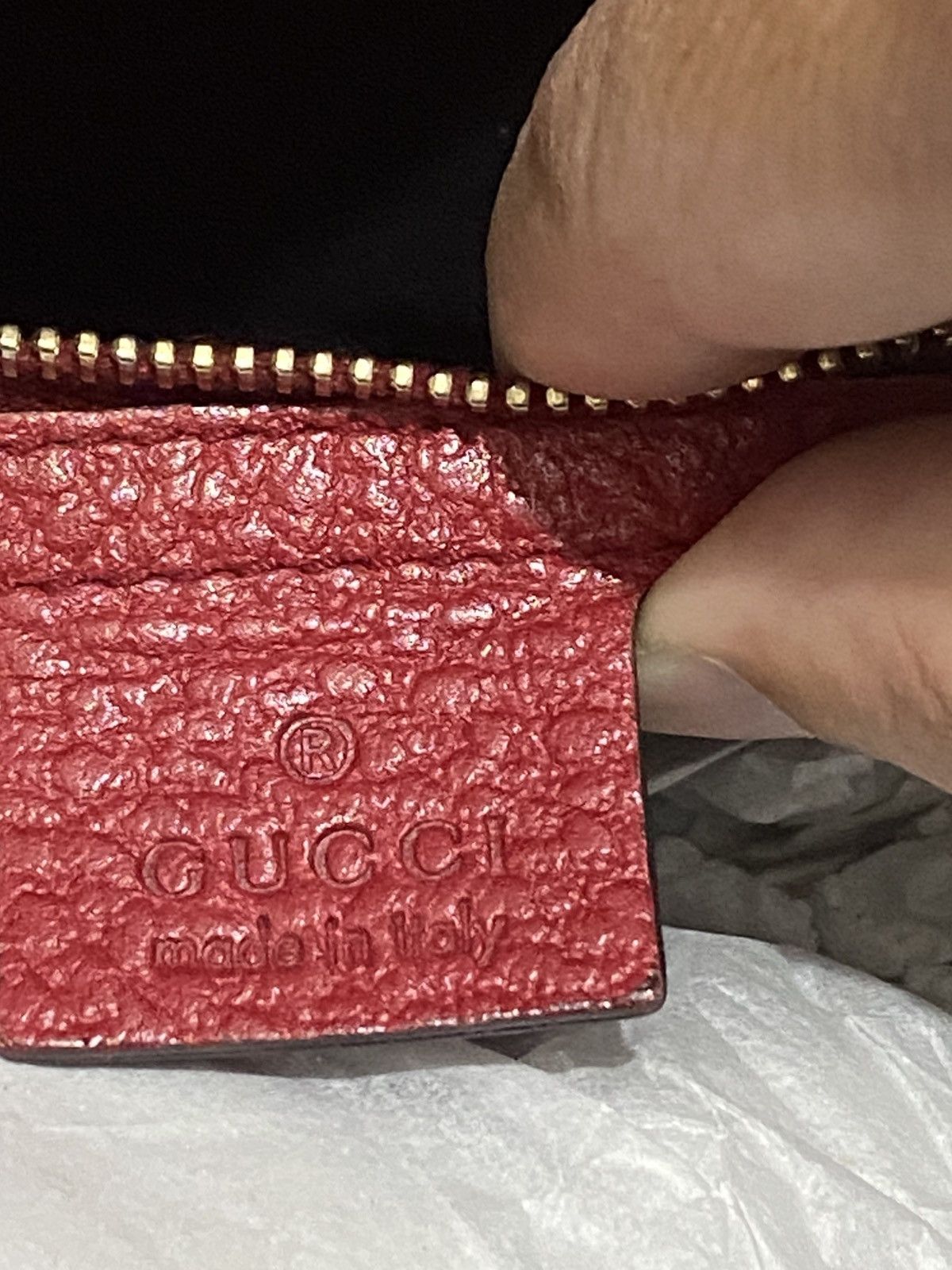 GUCCI LEATHER HANDBAG