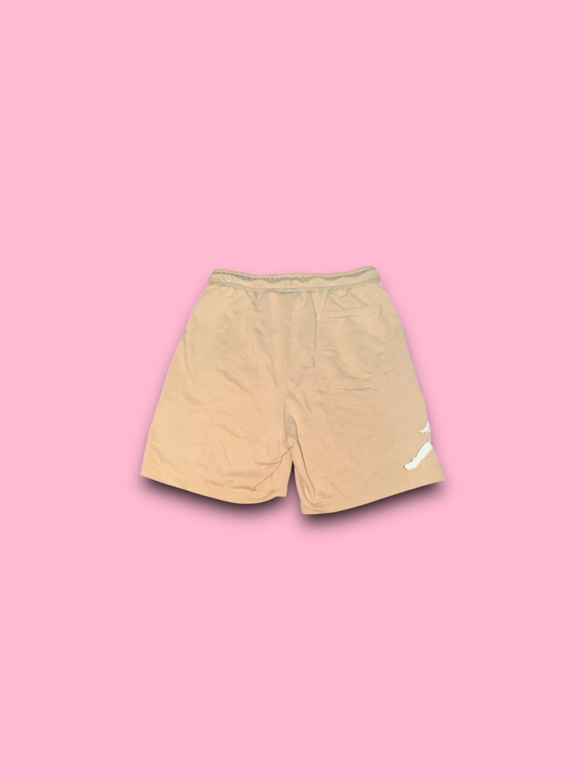 Jordan Brand Air jordan big jump man logo sweat shorts beige men’s small Size US 30 / EU 46 - 3 Thumbnail