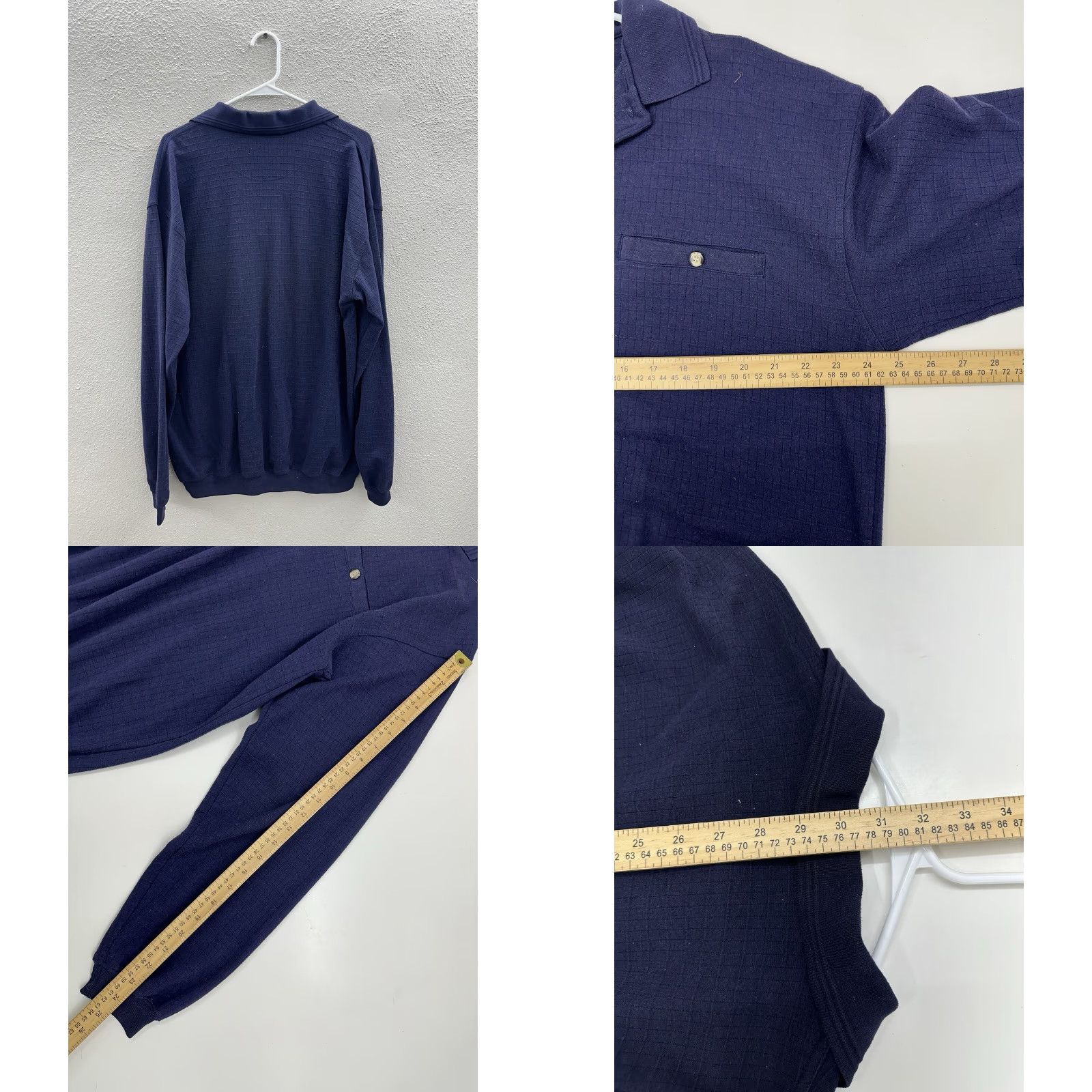 Vintage VINTAGE Special Reserve Traditional SRT Mens Shirt XLT Blue Long Sleeve Henley VTG Shirt Mens Blue SRT 80s 90s Beach Size US XL / EU 56 / 4 - 8 Thumbnail