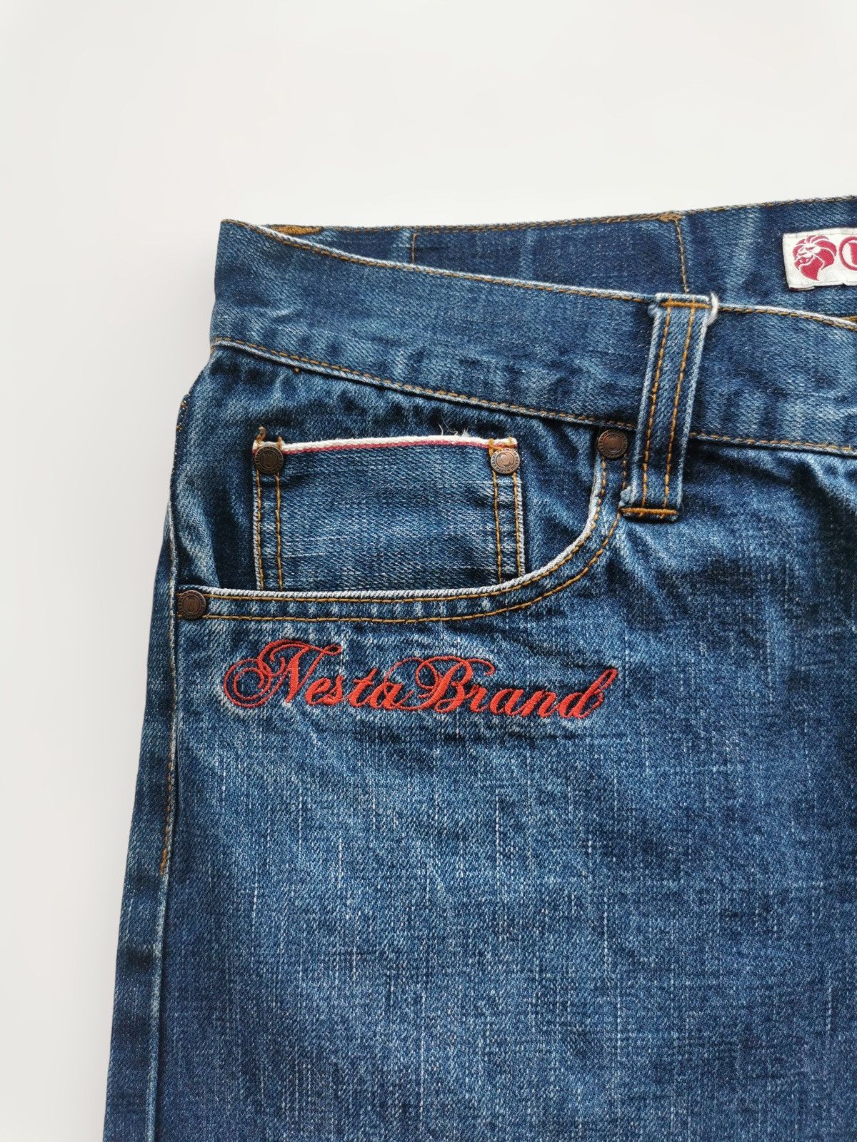 Japanese Brand Nesta Brand Selvedge Jeans Size US 32 / EU 48 - 13 Thumbnail