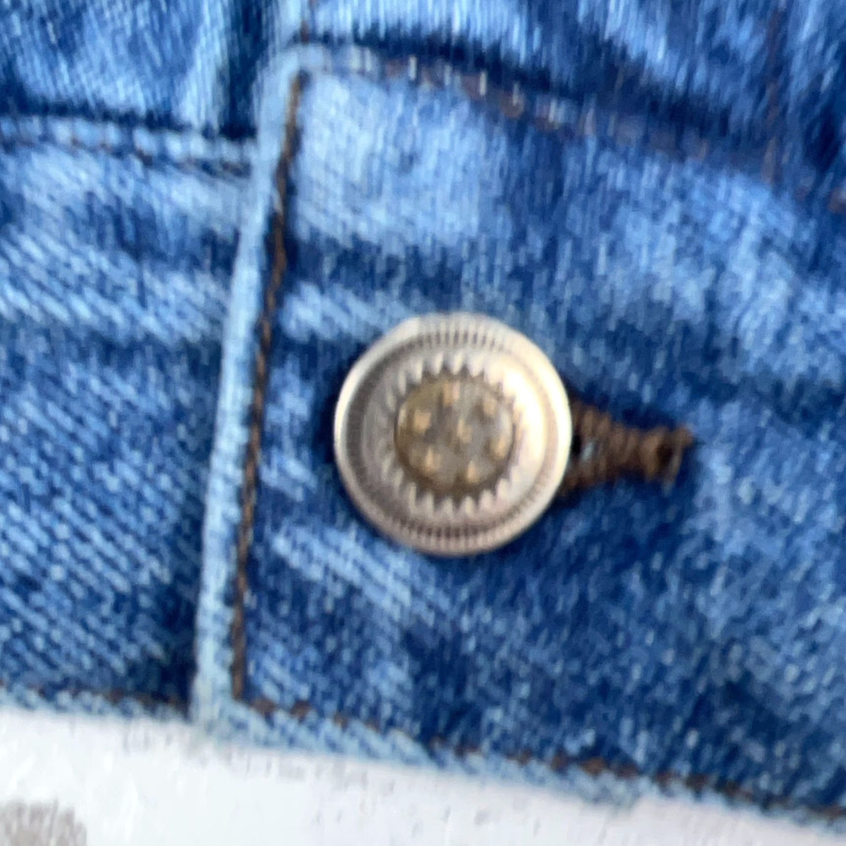 Dunbrooke VINTAGE Dunbrooke Denim Jacket Men L Blue Jean Biker Trucker Leather Collar Jeans Jacket Capable Collared Pockets 90s USA Mens Size US 33 - 6 Thumbnail