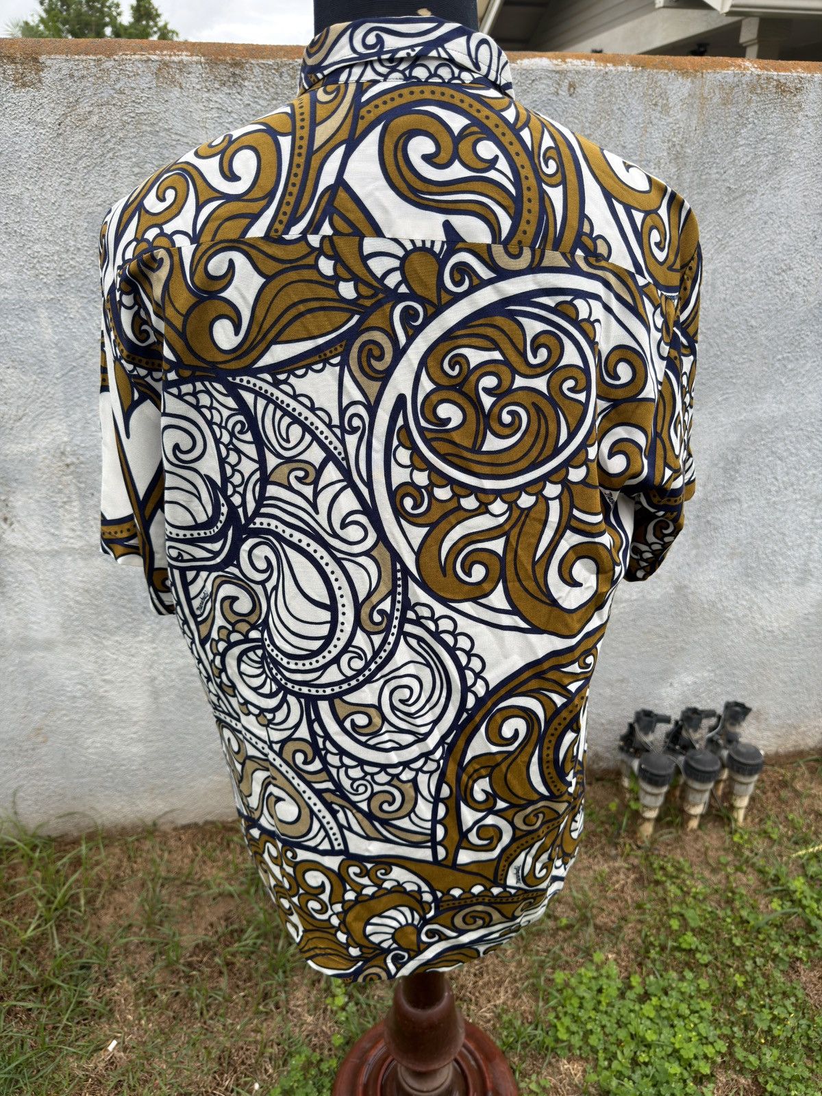 Other Manuhealii Hawaiian Print Multicolored Men's M 100% Rayon Size US M / EU 48-50 / 2 - 2 Thumbnail