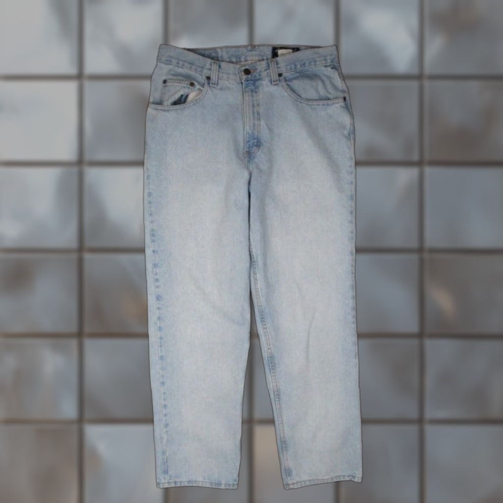 VINTAGE Eddie Bauer Jeans Mens 33 Blue Straight Denim