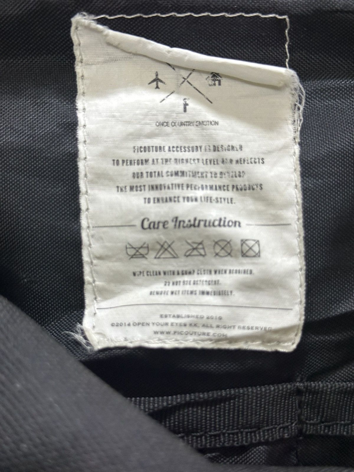 Vintage Ficouture big travel back pack Size ONE SIZE - 8 Thumbnail