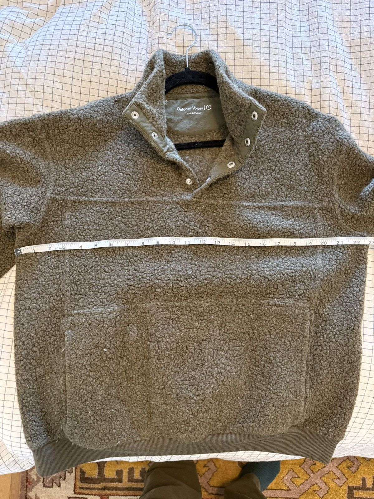 Outdoor Voices Outdoor Voices fleece green oversized S/M Size US S / EU 44-46 / 1 - 1 Thumbnail