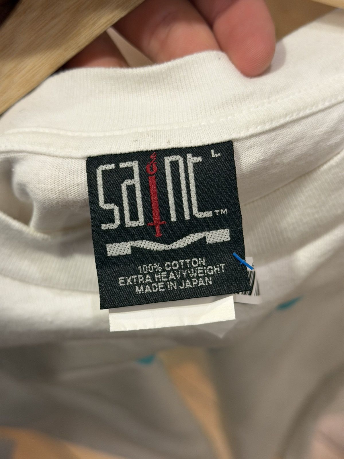 Saint Michael Saint Michael Tee - White Size US L / EU 52-54 / 3 - 3 Thumbnail