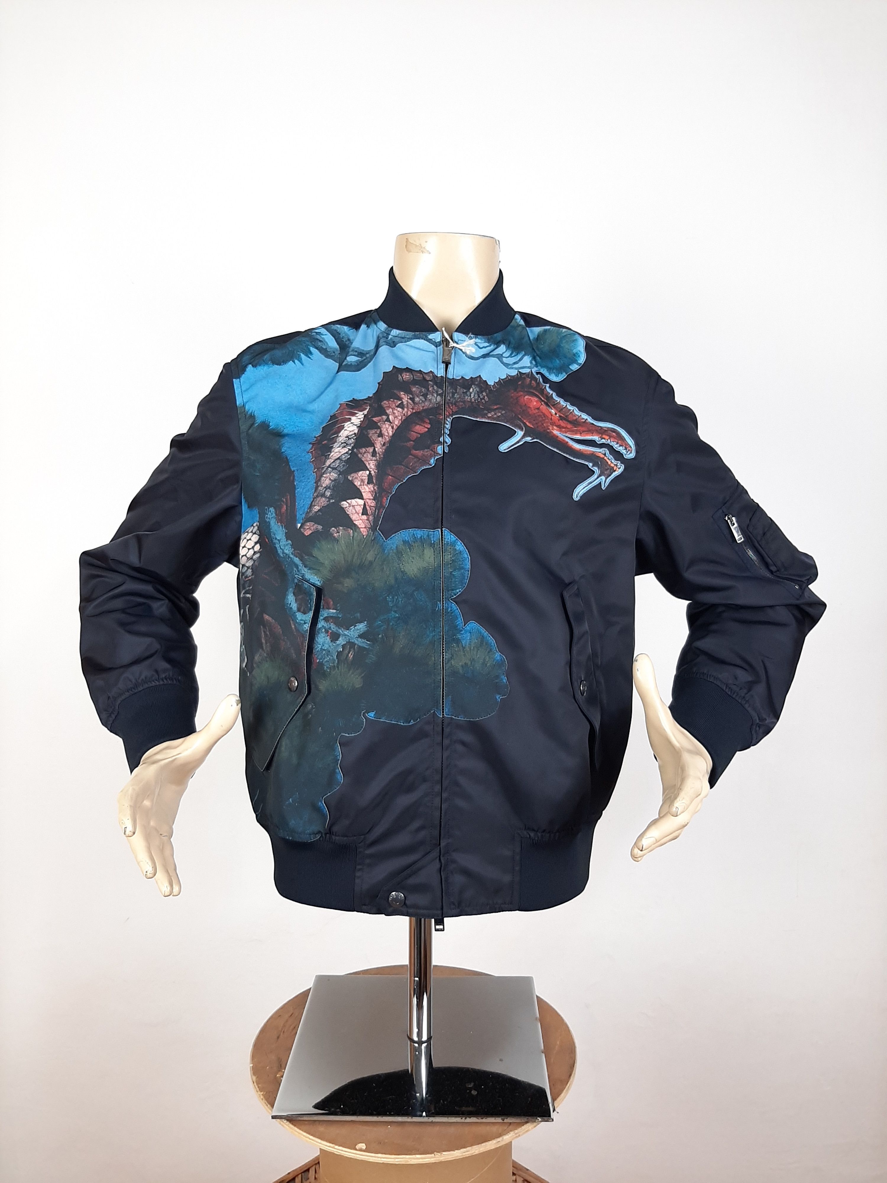 Valentino Valentino Dragon Bomber Jacket Multicolor Men's Size IT 46 S Size US S / EU 44-46 / 1 - 4 Thumbnail