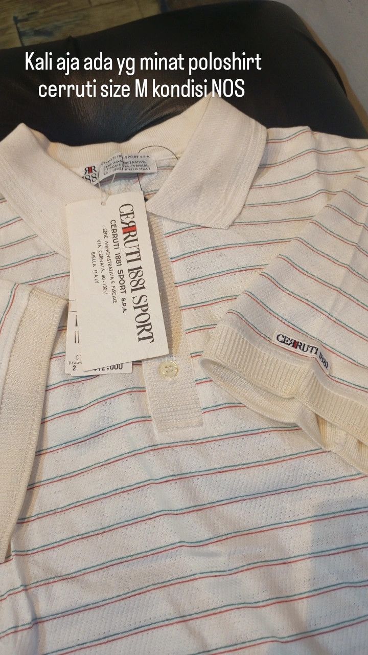 Cerruti 1881 Poloshirt Cerruti 1881 Size US M / EU 48-50 / 2 - 1 Thumbnail