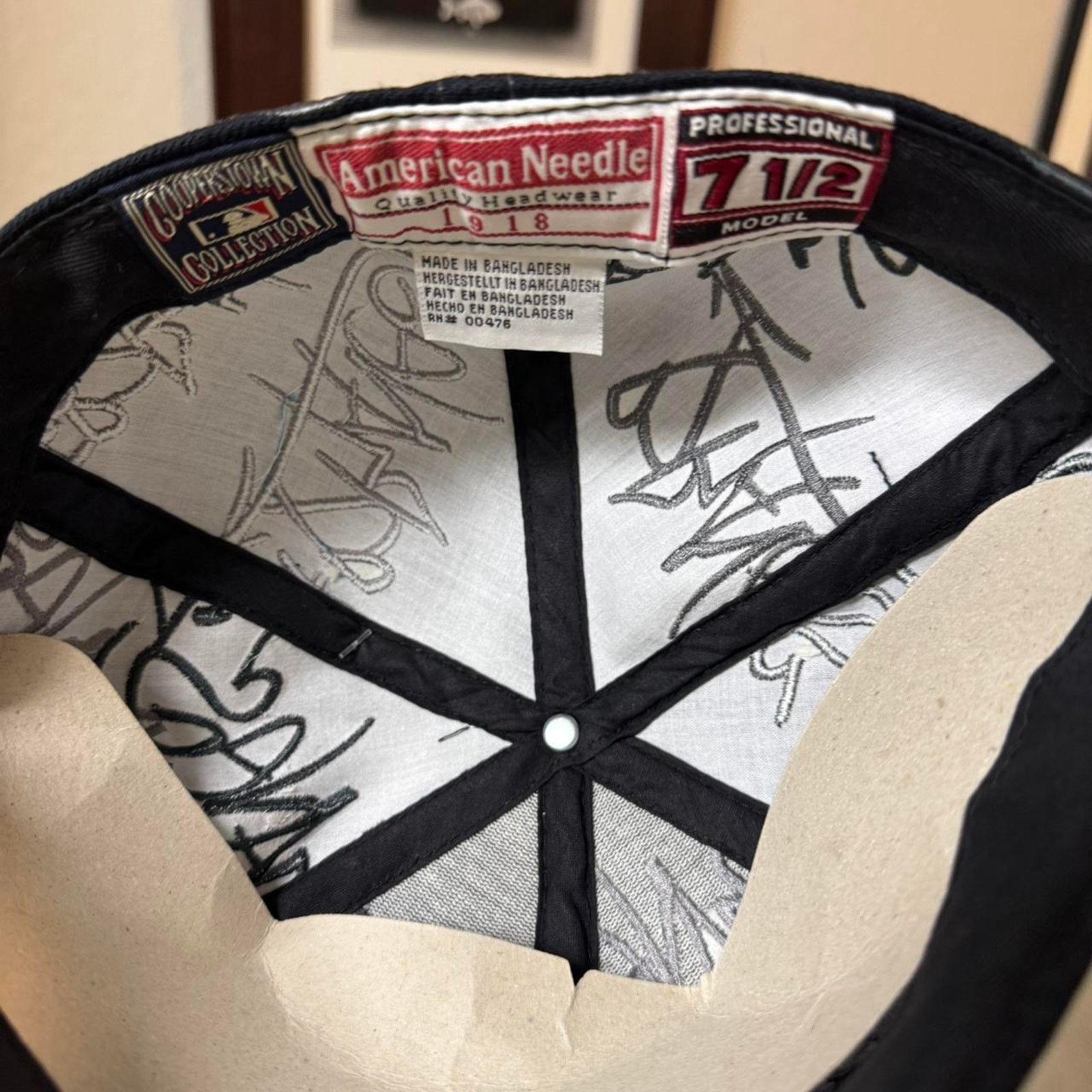 New Era Atlanta braves cooperstown graffiti fitted hat Size ONE SIZE - 4 Thumbnail