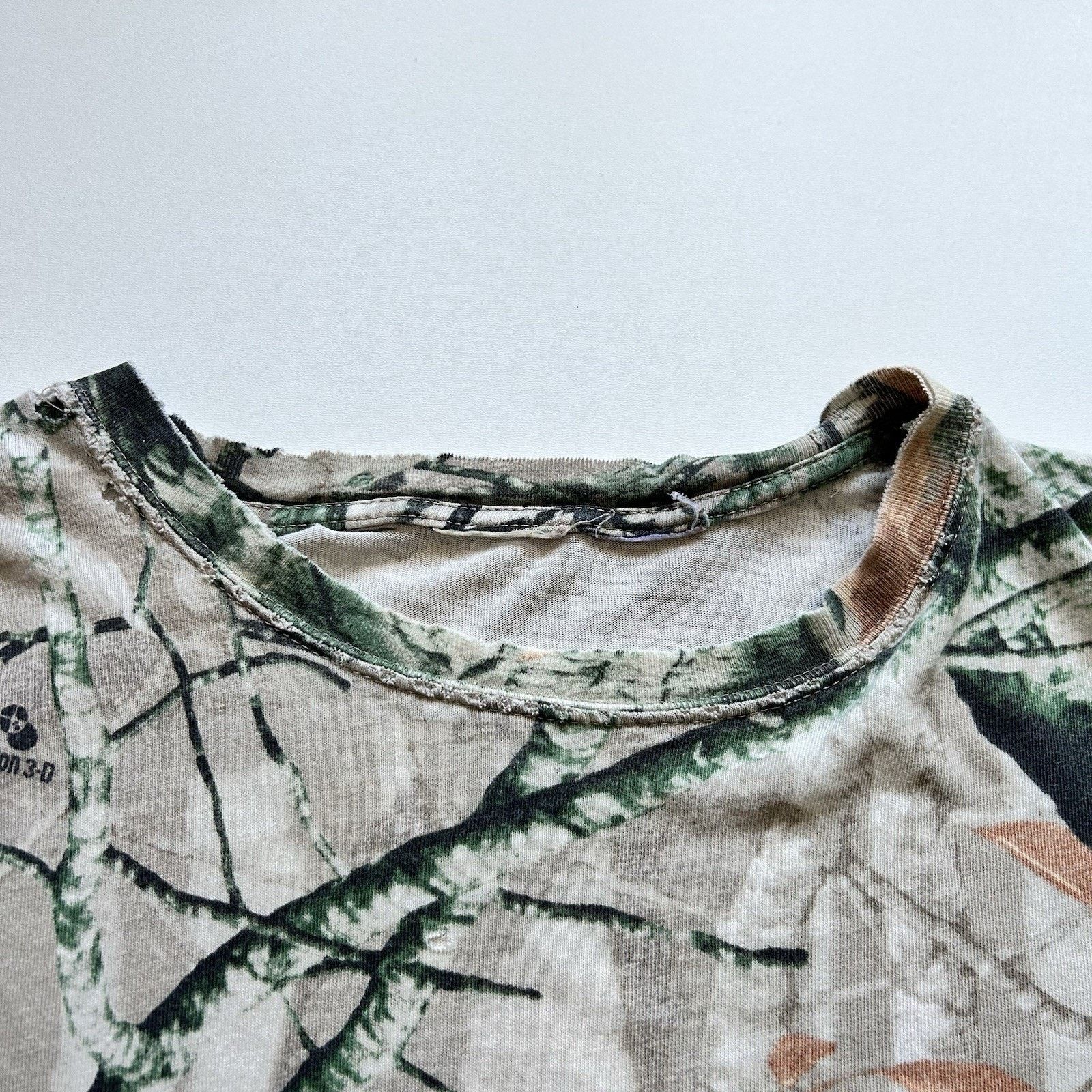 Realtree × Vintage Vintage Realtree Pocket T-Shirt XXL Camouflage Distressed Size US XXL / EU 58 / 5 - 3 Thumbnail