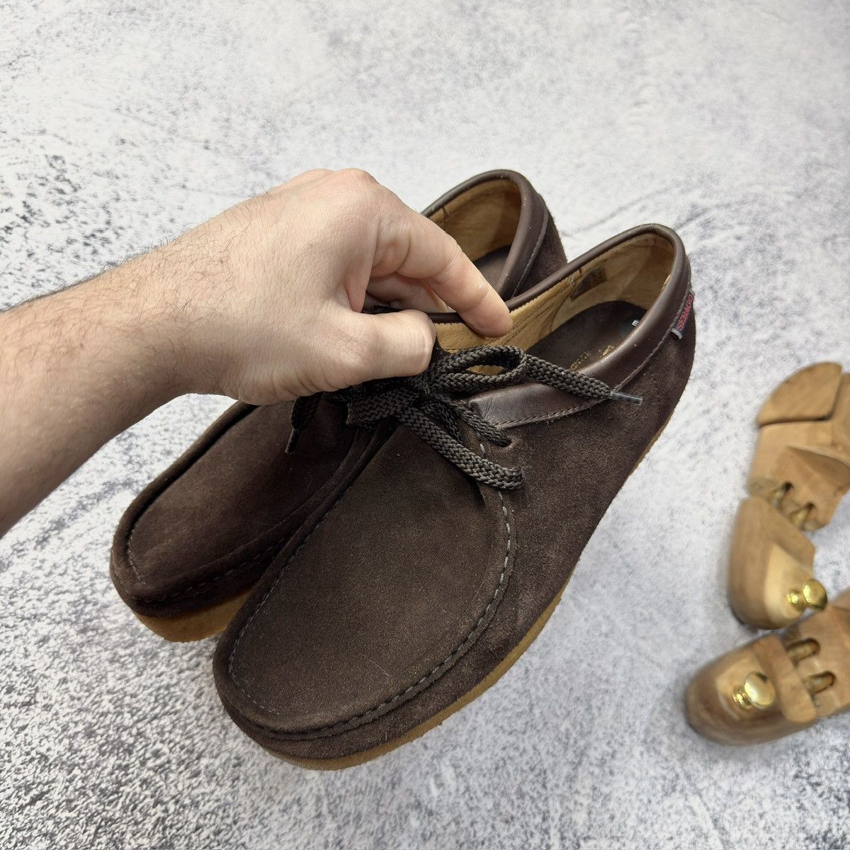 Handmade × Sebago Sebago Koala Low Brown Suede Handmade US8.5 UK8 EU42 27cm Size US 8.5 / EU 41-42 - 18 Thumbnail