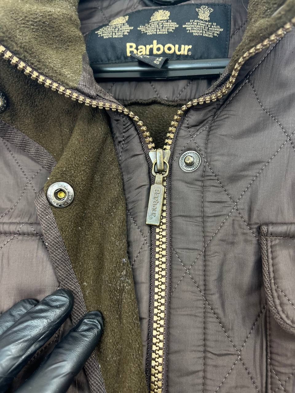 Barbour Barbour Utility Quilt Jacket Brown Diamond Quilted Womens 10 Size M / US 6-8 / IT 42-44 - 5 Thumbnail