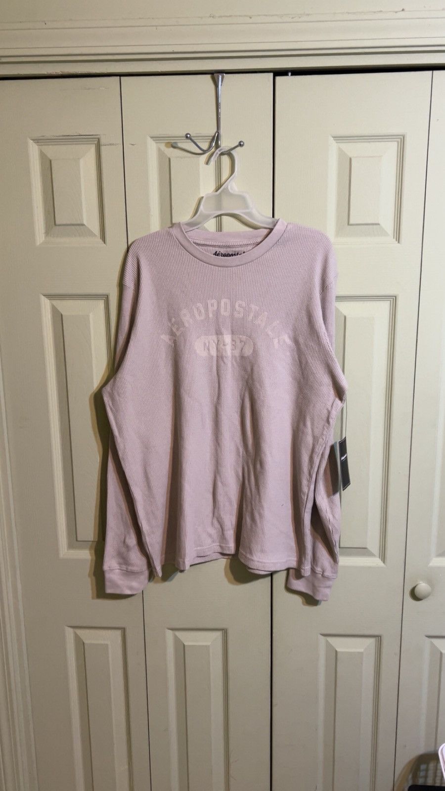 Aeropostale Aeropostale waffle knit Size US L / EU 52-54 / 3 - 1 Thumbnail