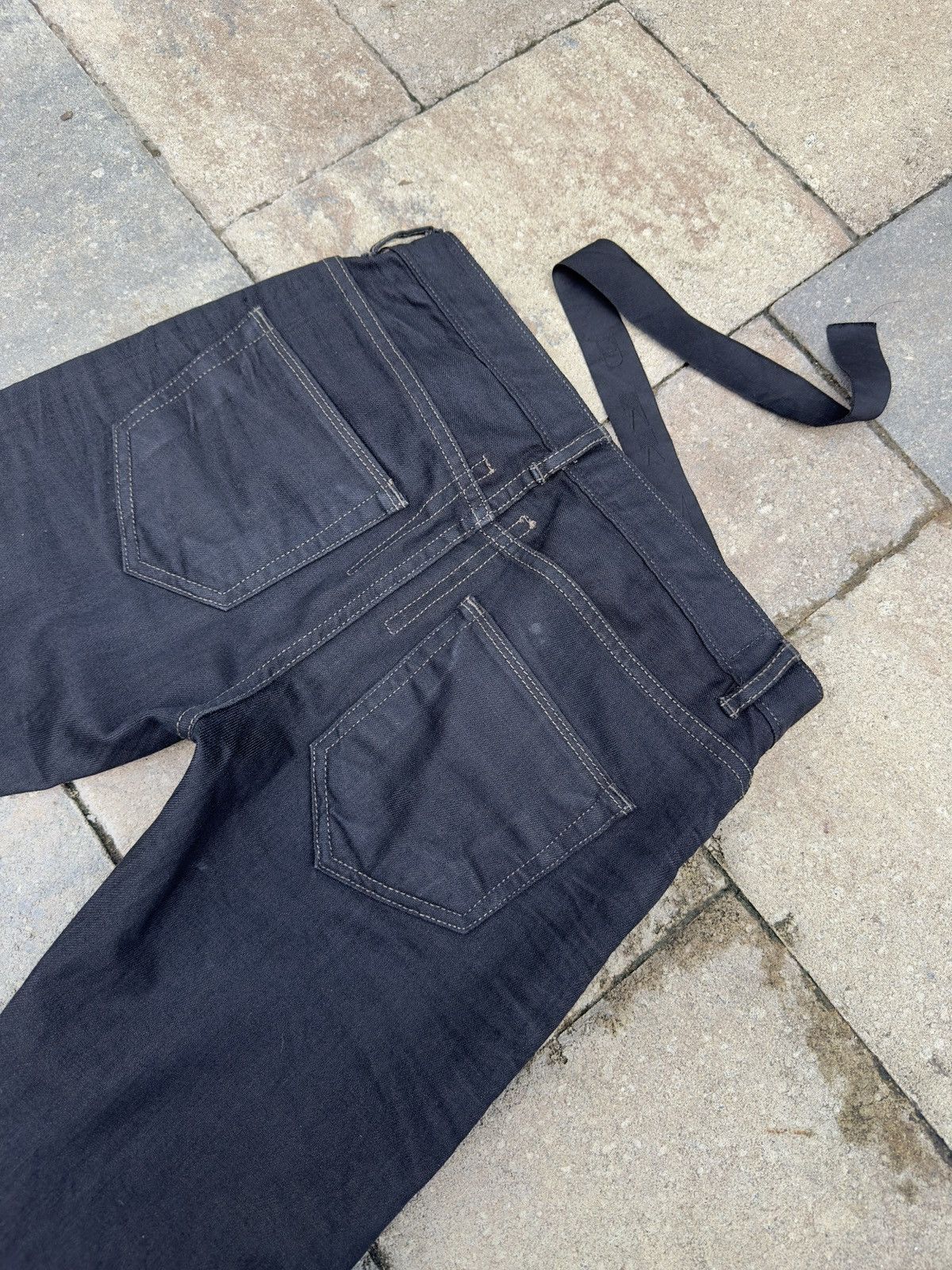Rick Owens rick owens ss09 strutter banana cut denim Size US 27 - 5 Thumbnail