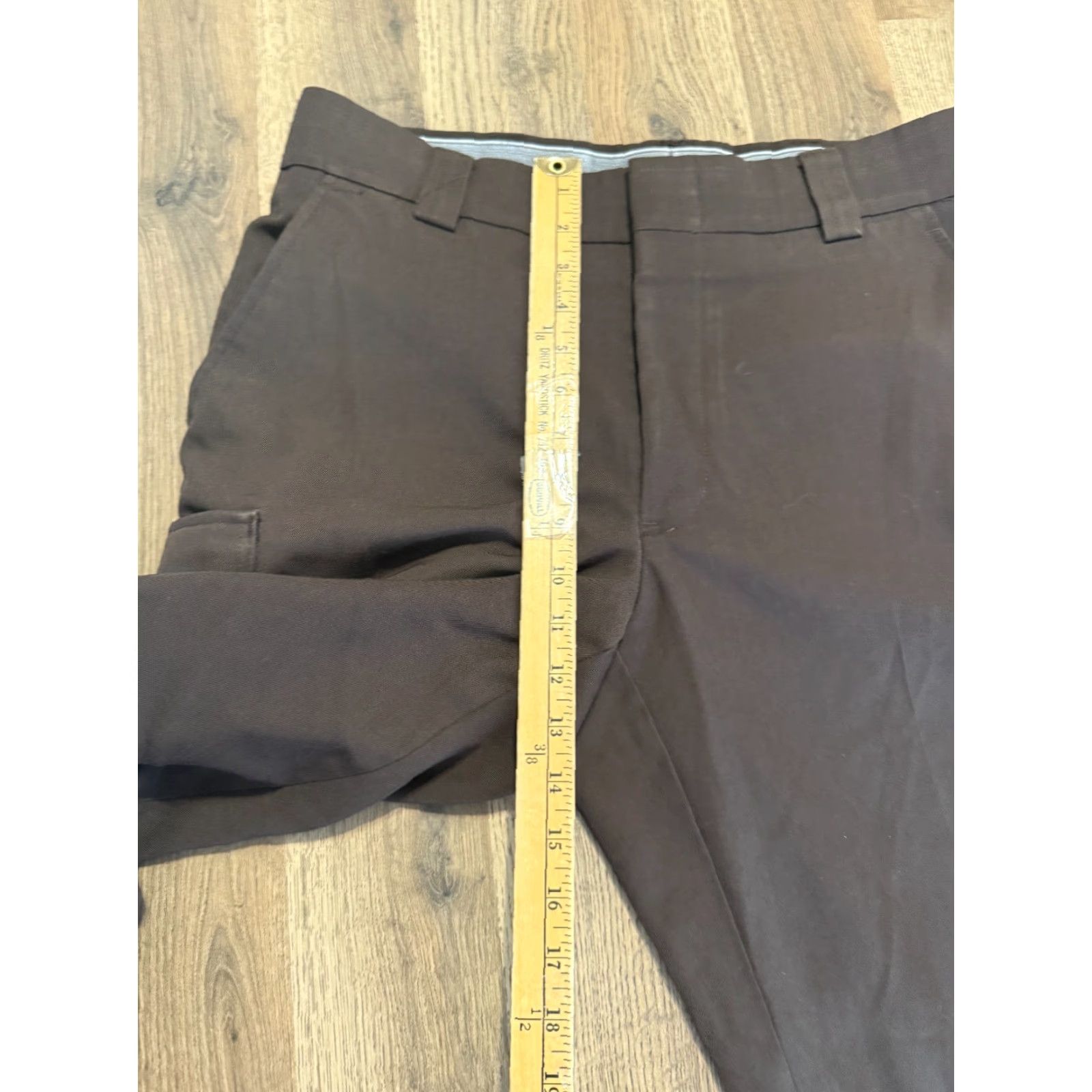 Vintage Blauer Pants Men 34 Brown Straight Leg Cargo Pockets Casual Workwear Size US 34 / EU 50 - 6 Thumbnail
