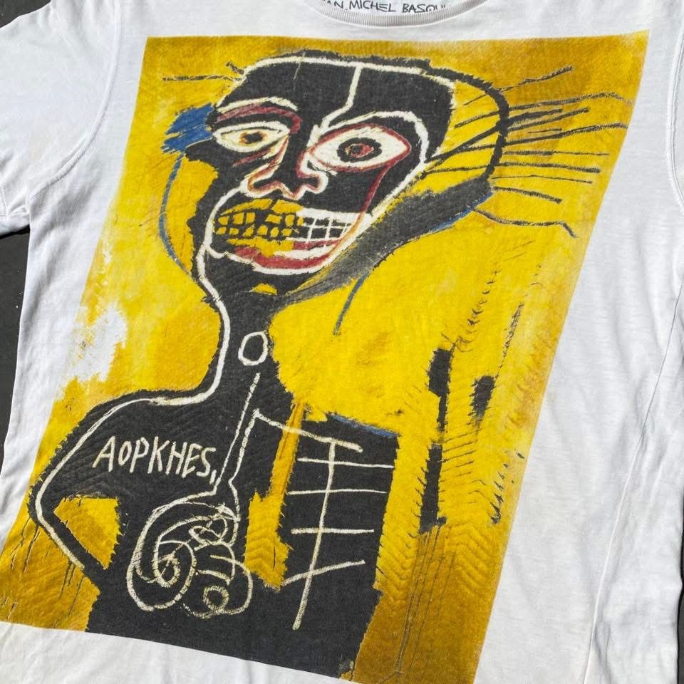 Zara RARE ‼️ Jean-Michel Basquiat Size US M / EU 48-50 / 2 - 2 Thumbnail