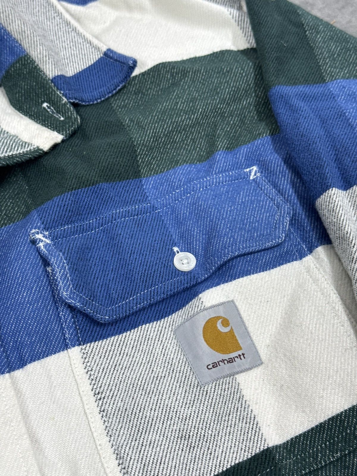 Carhartt Very rare lyman shirt jacket carhartt workwear vibe Size US XL / EU 56 / 4 - 5 Thumbnail