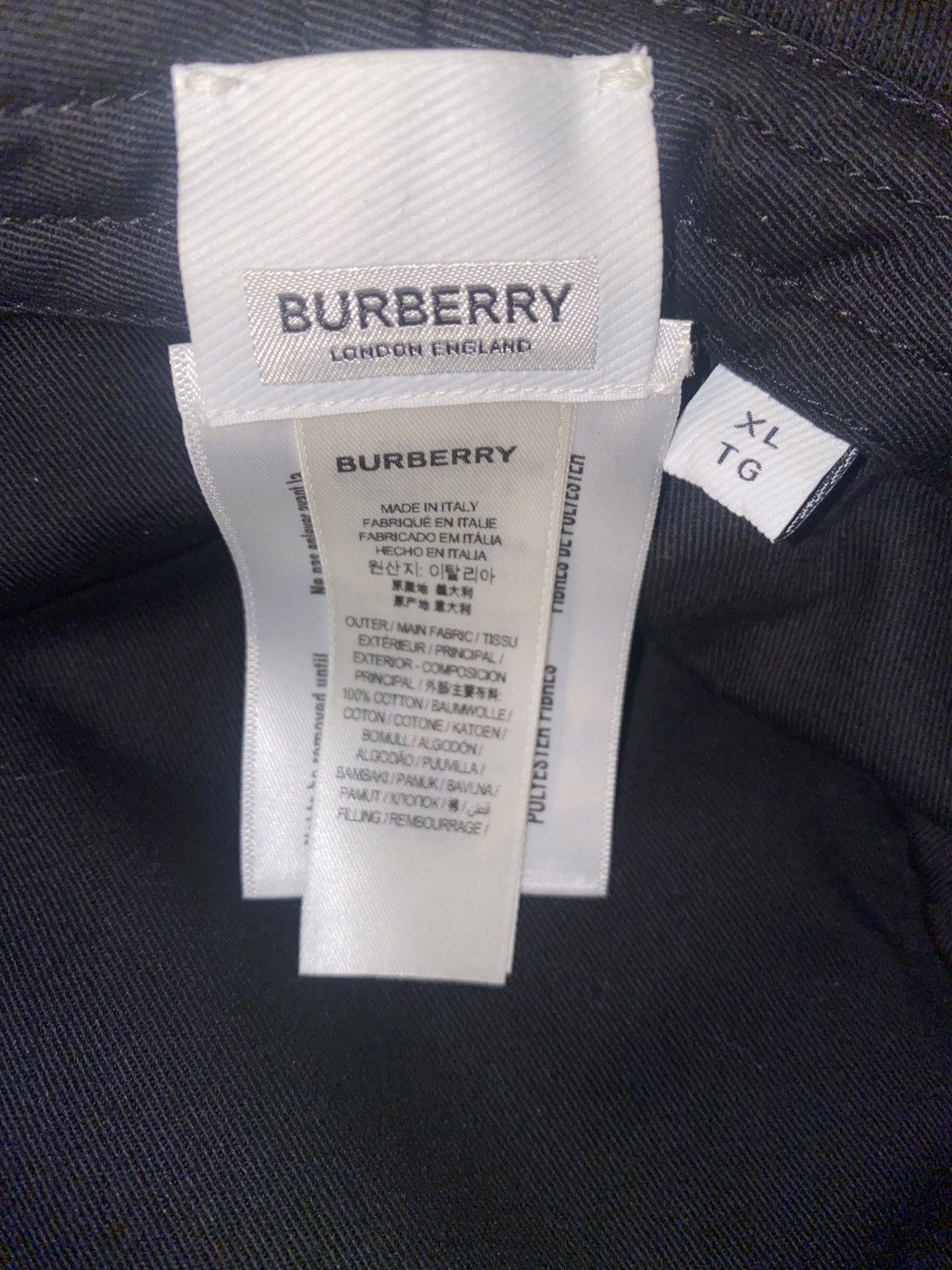 Burberry Burberry Bucket Hat Size ONE SIZE - 4 Thumbnail