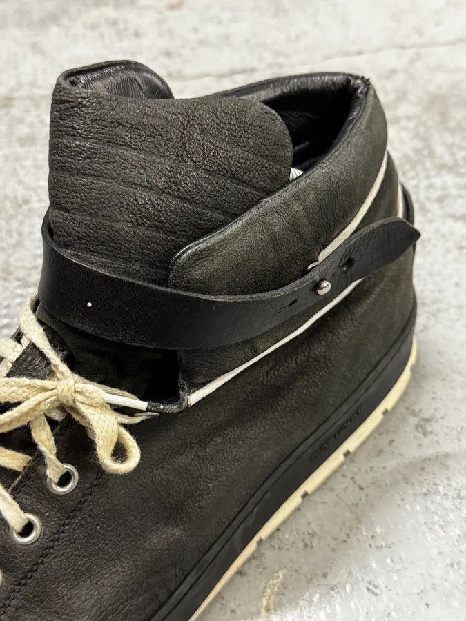 Dior 2000s Dior Homme Black Leather High Top Sneakers Size US 11 / EU 44 - 5 Thumbnail