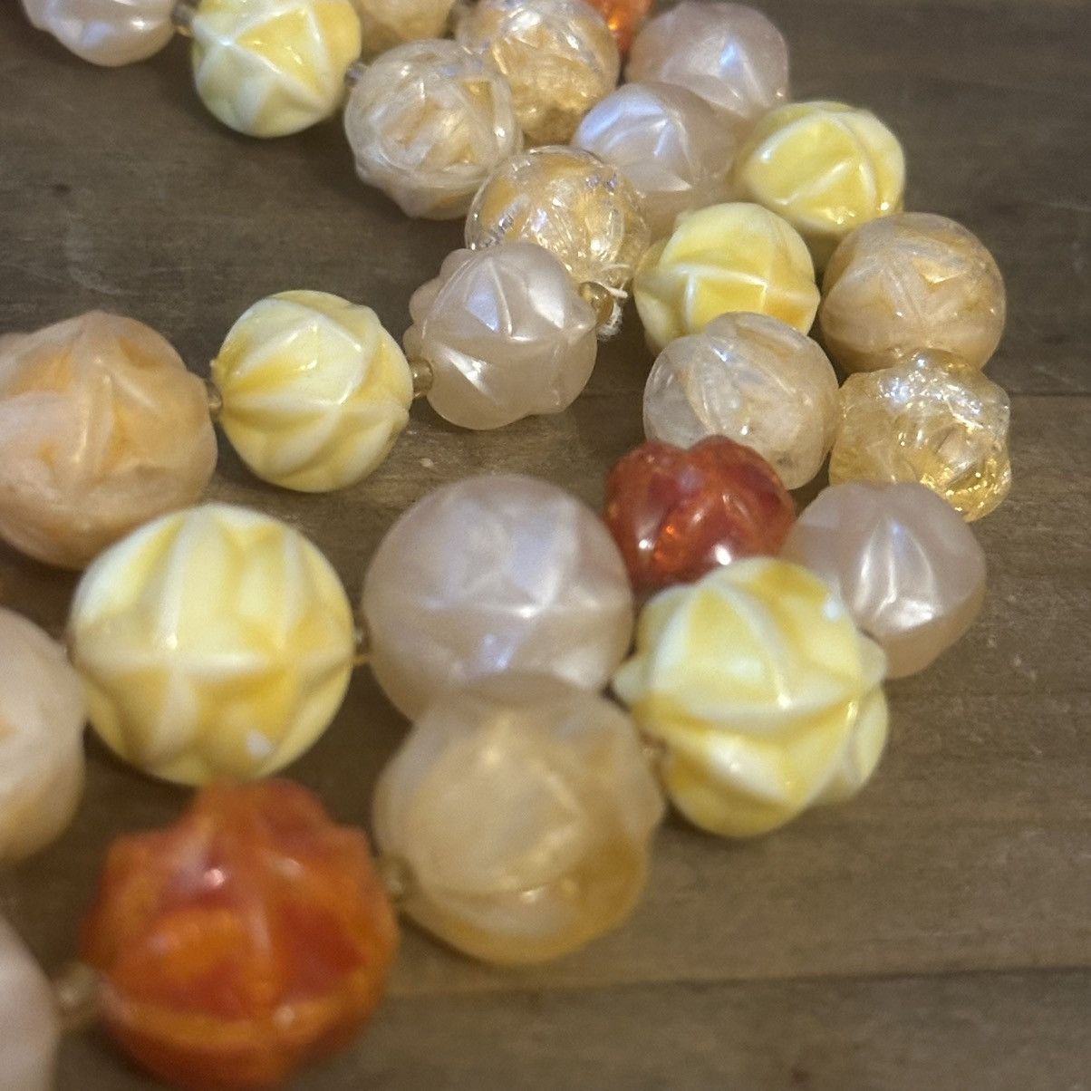 Vintage Vintage Made in Germany layered chiseled bead necklace Size ONE SIZE - 4 Thumbnail