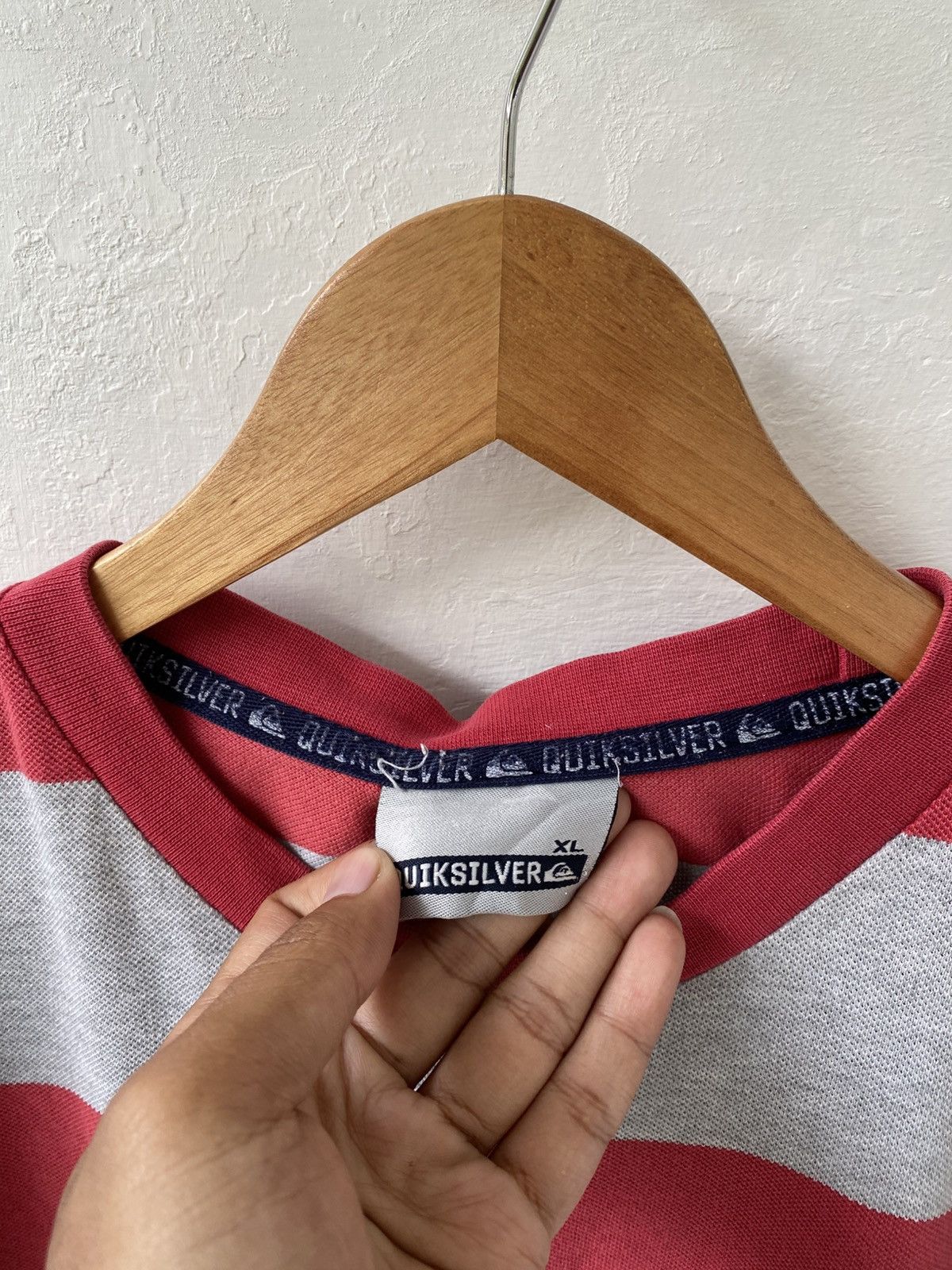 Quiksilver Vintage Quiksilver Stripe Tee Size US XL / EU 56 / 4 - 4 Thumbnail