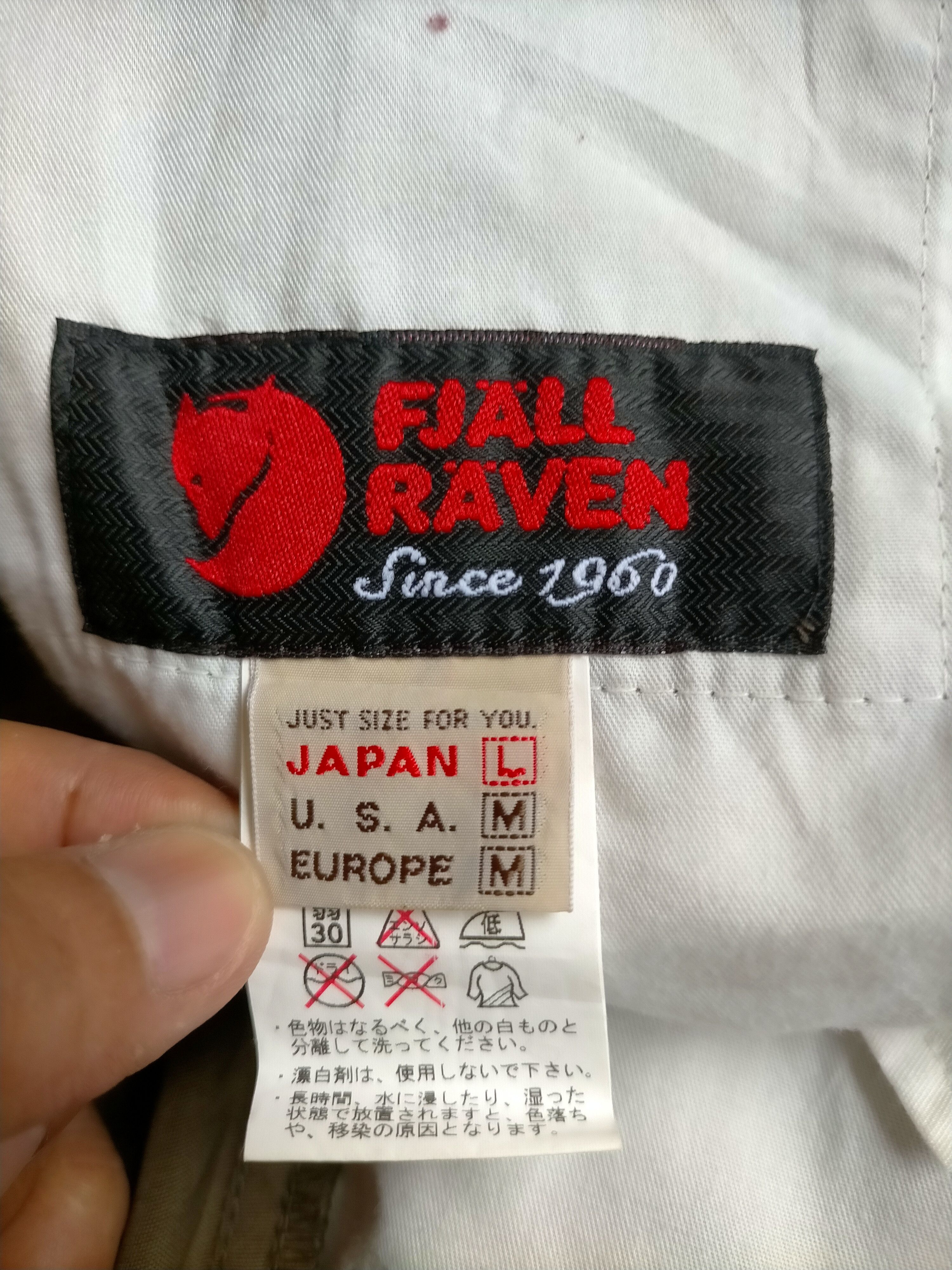 Fjallraven Fjallraven Olive Green Cargo Pants Size US 30 / EU 46 - 14 Thumbnail