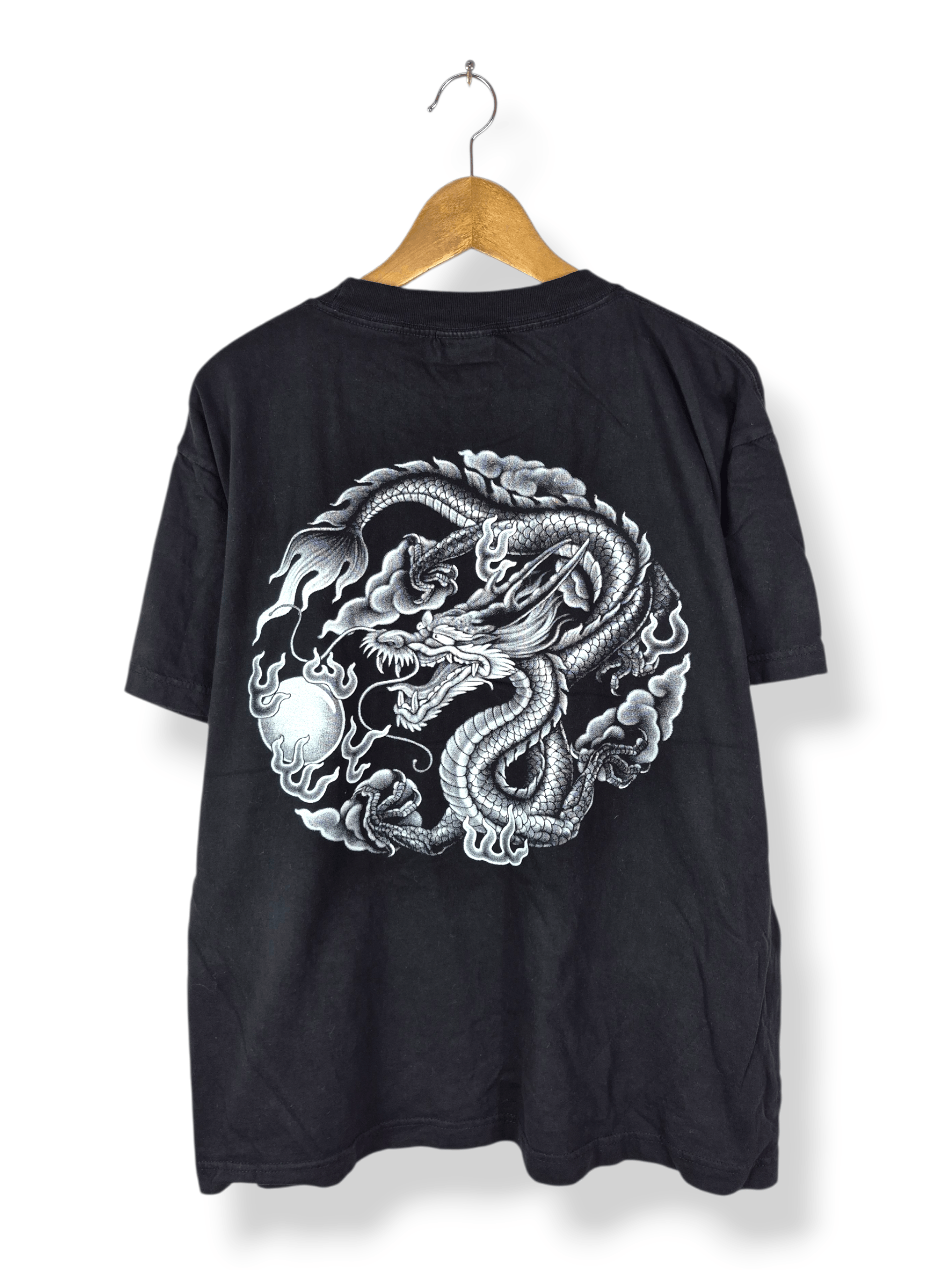 Vintage 🔥 Vintage Y2K Dragon Martial Arts Tee Size US M / EU 48-50 / 2 - 2 Thumbnail