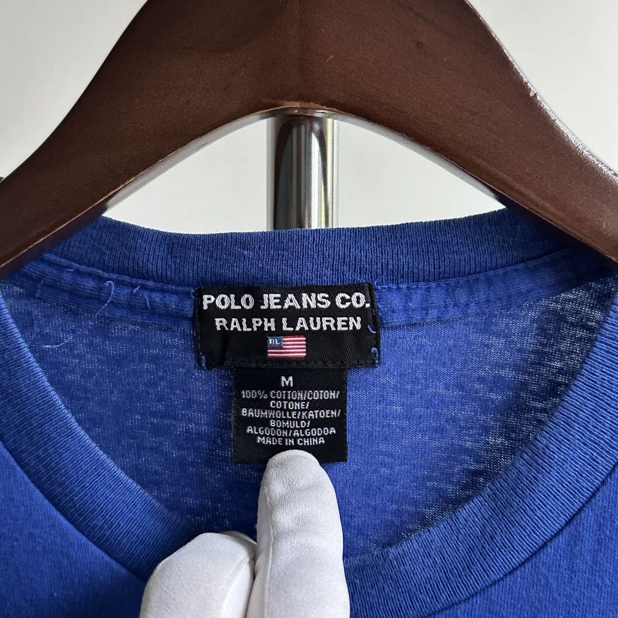 Polo Ralph Lauren Vintage Ralph Lauren Polo Jeans Co USA Tee Size US M / EU 48-50 / 2 - 6 Thumbnail