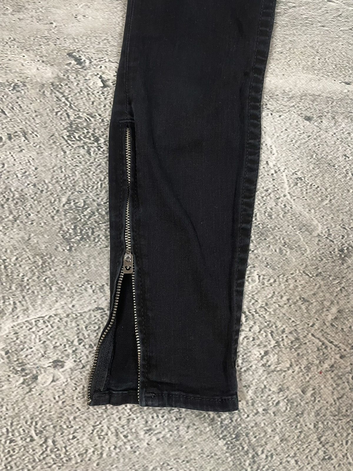 True Religion True Religion jeans biker black vintage Y2K slim skinny Size 26" / US 2 / IT 38 - 3 Thumbnail