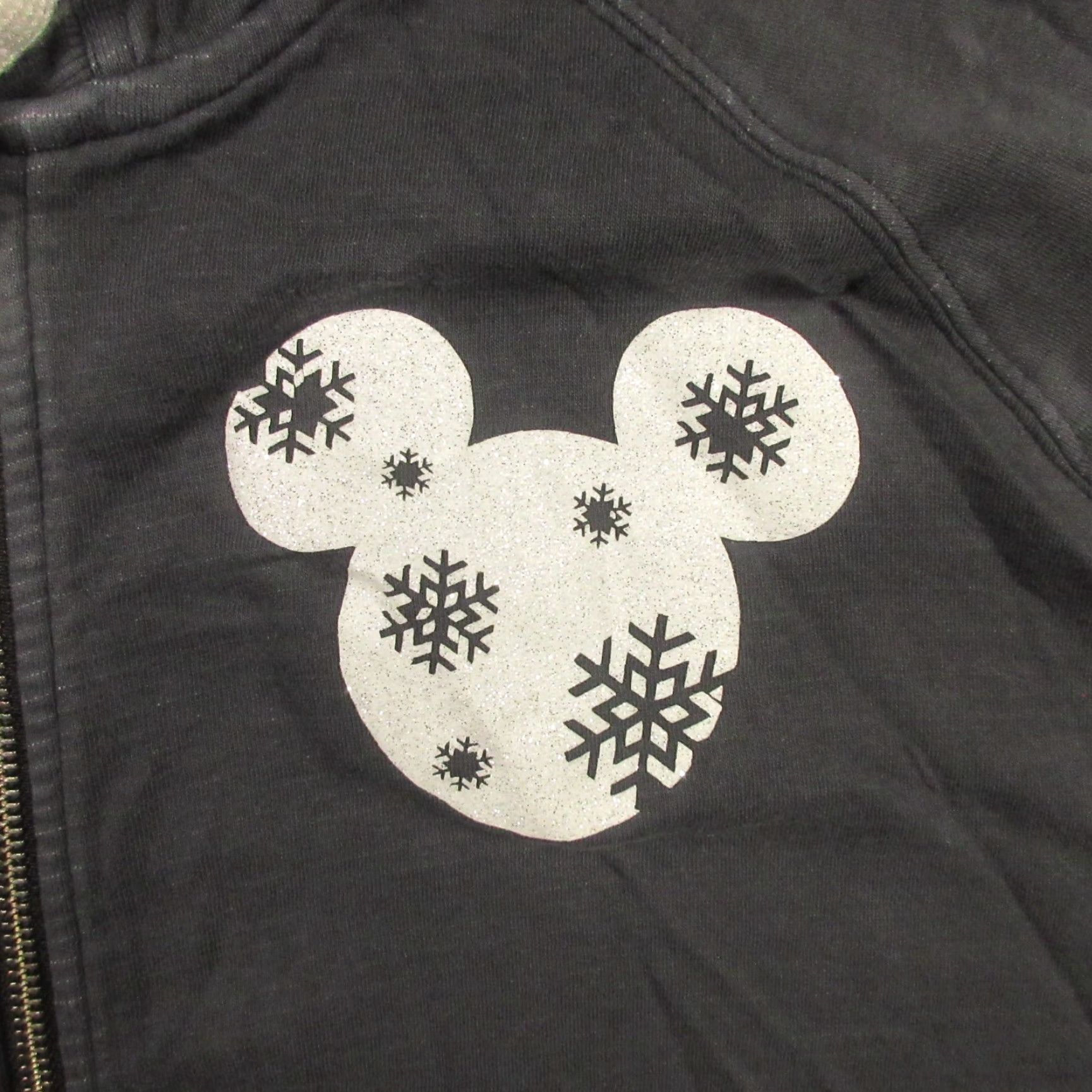 Athleta Athleta Hoodie Full Zip Women's 1X Gray Mickey Mouse Disney Athletic Stretch Cotton Size XL / US 12-14 / IT 48-50 - 4 Thumbnail