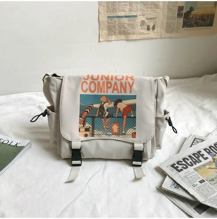 Other Fashion y2k cartoon graphic shoulder messenger bag vintage Size ONE SIZE - 5 Thumbnail