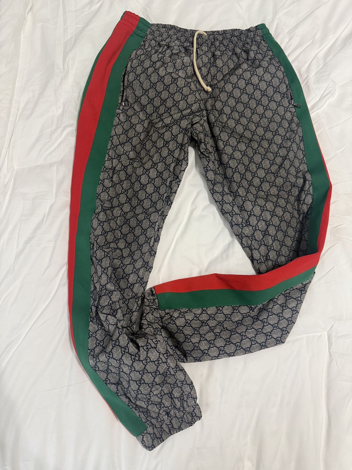 Gucci Gucci Monogram Track Sweatpants side Medium Size US 32 / EU 48 - 2 Thumbnail