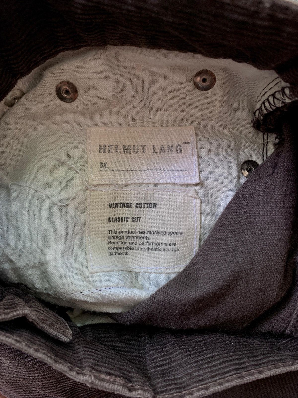 Helmut Lang FREE TAX! 2000s Corduroy Classic Cut Pants Size US 30 / EU 46 - 10 Thumbnail