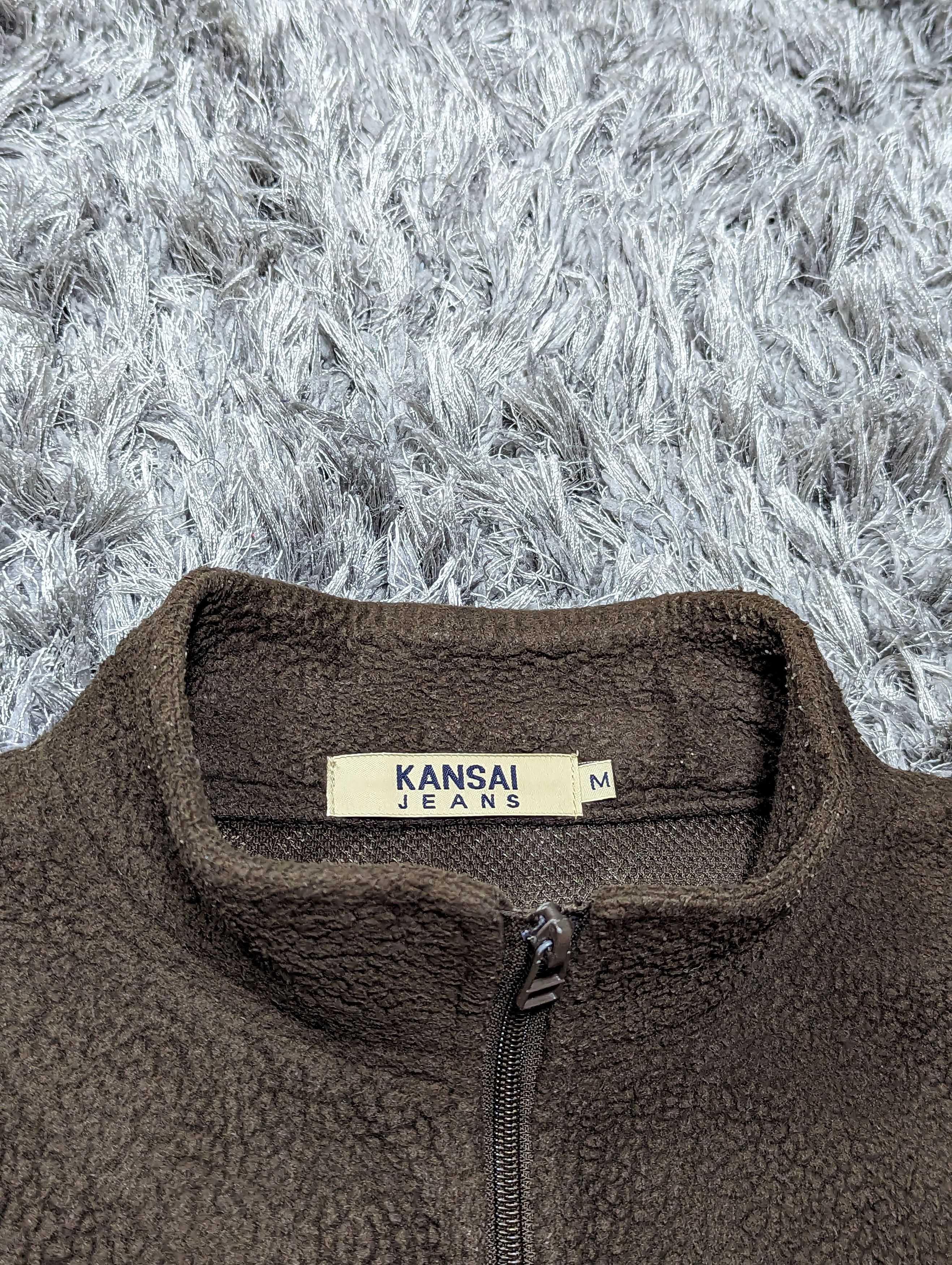 Kansai Yamamoto Vintage Kansai Yamamoto Jacket False Two Piece Vest Size US M / EU 48-50 / 2 - 7 Thumbnail