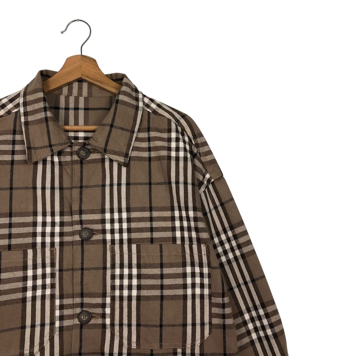 Japanese Brand 🔥VINTAGE CHORE WORK JACKET TARTAN DESIGN GU ISSEY MIYAKE Size US L / EU 52-54 / 3 - 8 Thumbnail