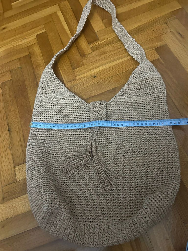Handmade Crochet Tote Bag Size ONE SIZE - 4 Thumbnail