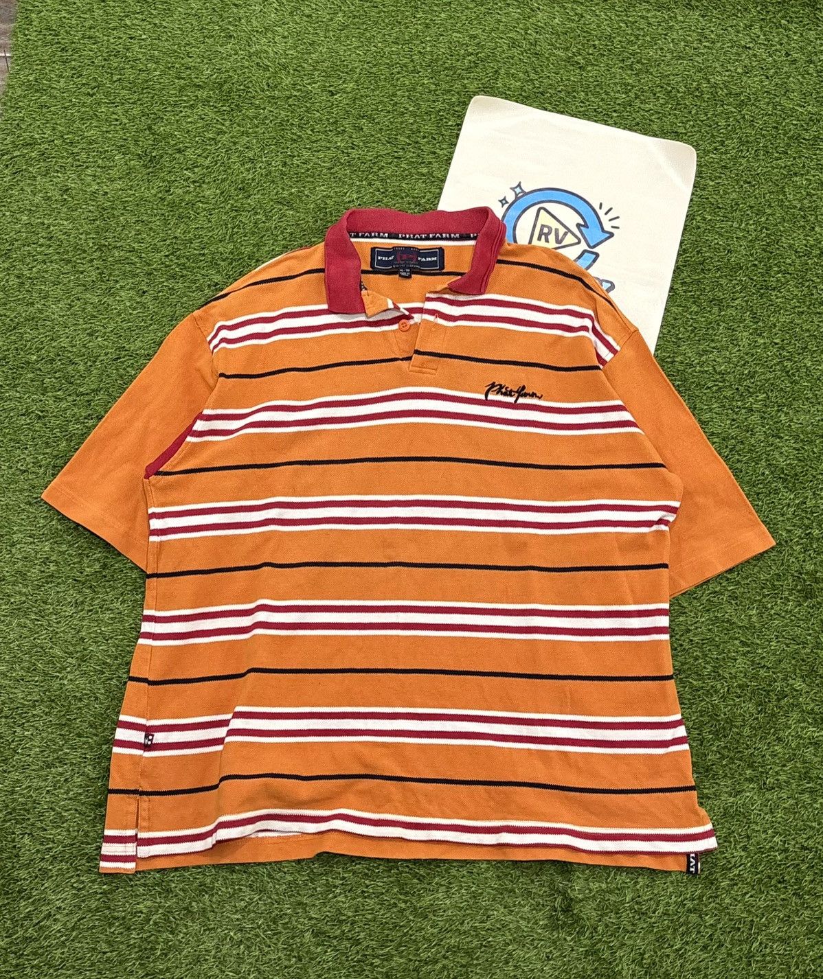Phat Farm VINTAGE Y2K PHAT FARM POLO SHIRT Size US XL / EU 56 / 4 - 1 Thumbnail