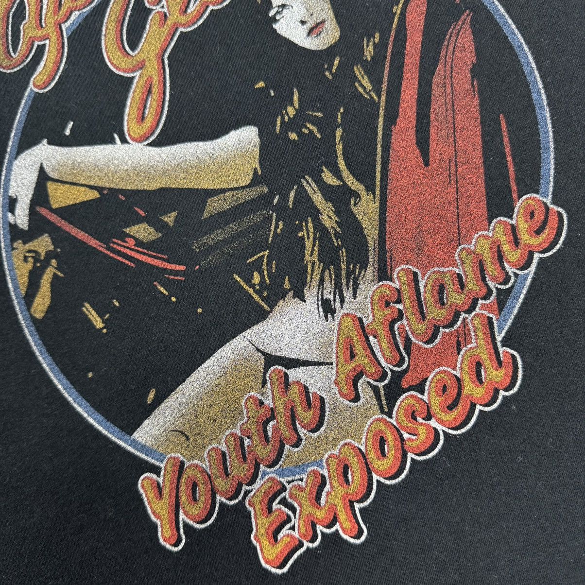 Hysteric Glamour Hysteric Glamour Youth Flame Exposed T-shirt Size US L / EU 52-54 / 3 - 8 Thumbnail