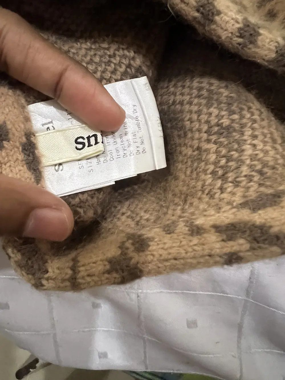 Japanese Brand × Vintage Leopard Beanie Hat Size ONE SIZE - 3 Thumbnail