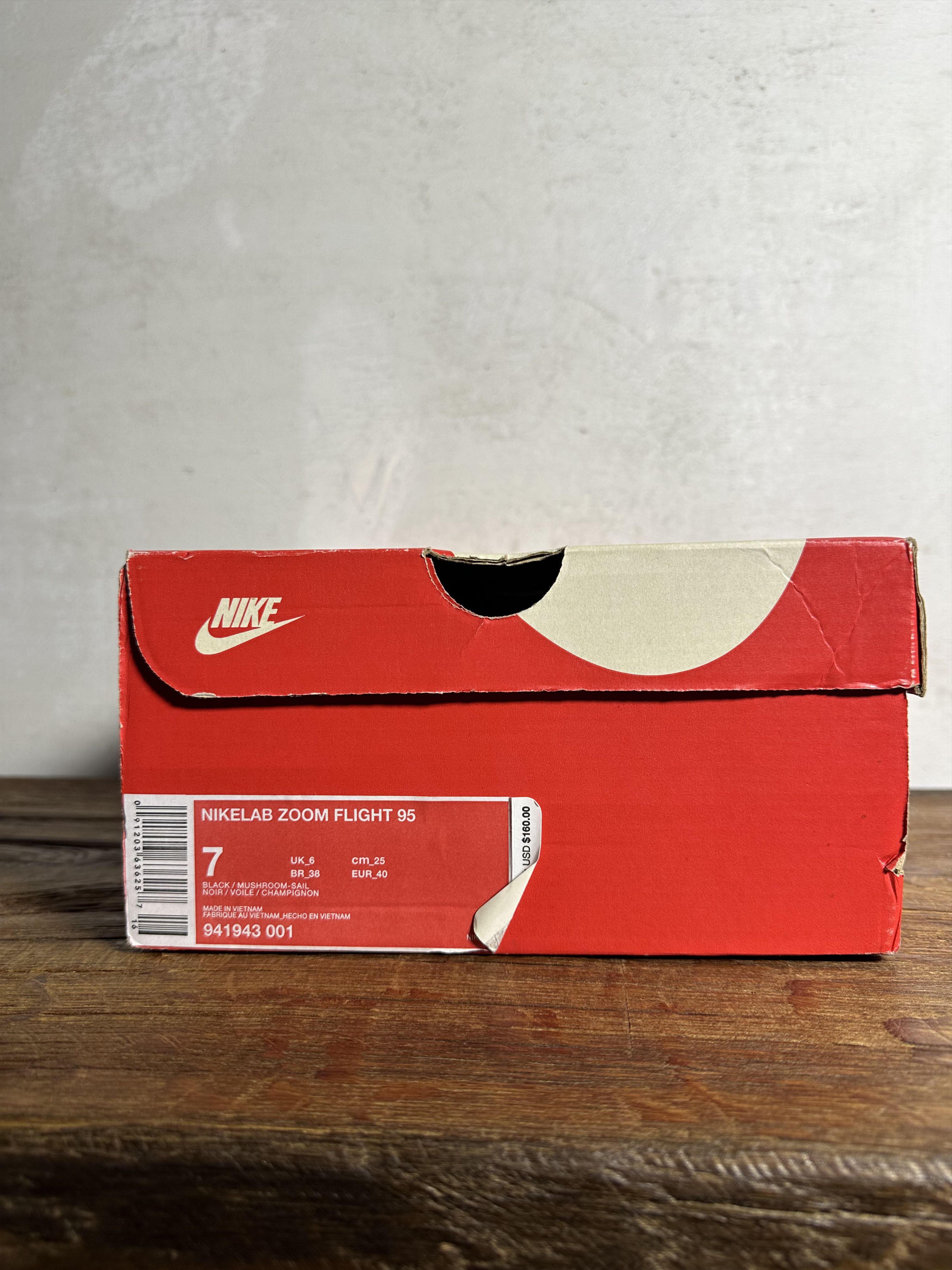 Nike Nike Air Zoom Flight 95 Beige Size US 7 / EU 40 - 6 Thumbnail