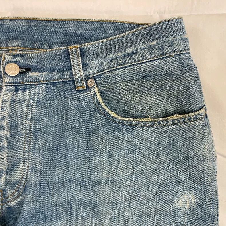 Helmut Lang HELMUT LANG Watering destroys jeans Size 42" / US 20 - 4 Thumbnail