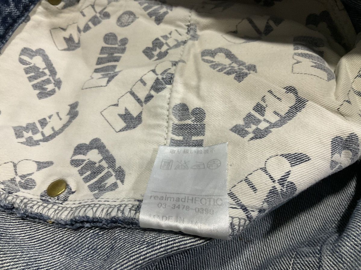 Hysteric Glamour × Japanese Brand × Vintage 🔥Archived Mad Hectic Baggy Denim Size US 34 / EU 50 - 13 Thumbnail