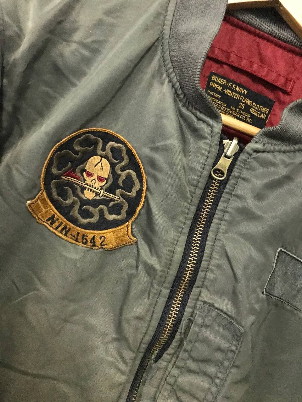 PPFM × Vintage PPFM REVERSIBLE BOMBER JACKET RARE ITEM Size US M / EU 48-50 / 2 - 8 Thumbnail