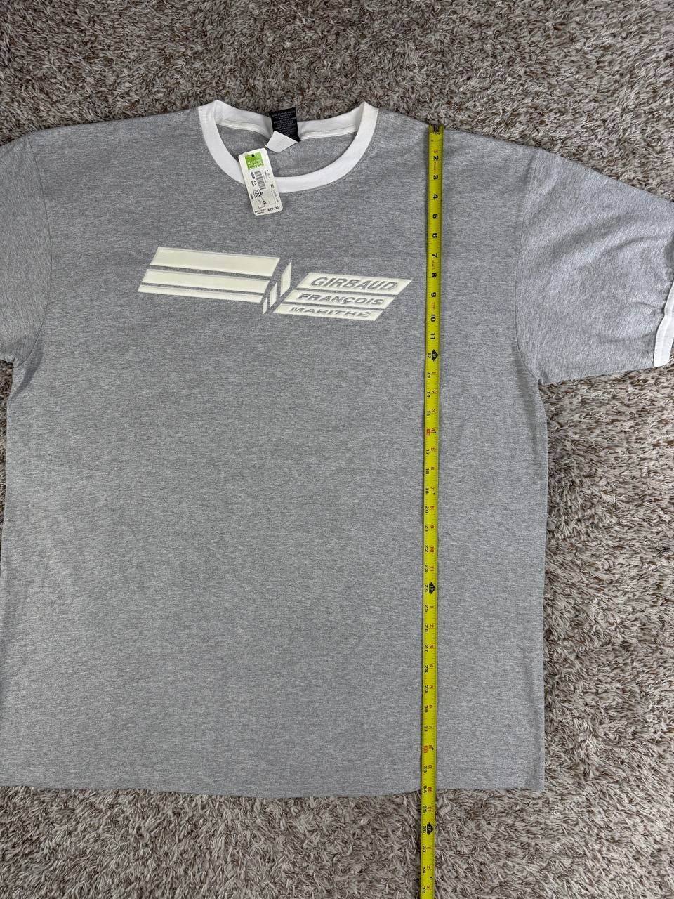 Marithé François Girbaud Graphic Logo Gray T-ShirtHip Hop