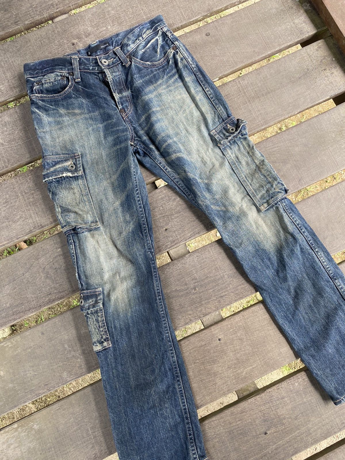 Johnbull 🔥 Japanese Brands 🔥 Vintage John Bull Denim (Distressed) Size US 30 / EU 46 - 4 Thumbnail
